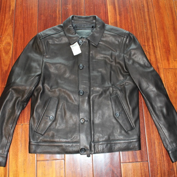Coach Jackets & Coats Coach Men Leather Jacket Poshmark